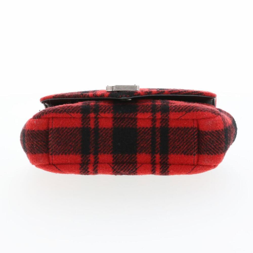 SAINT LAURENT Baby Chai Chain Shoulder Bag Red - Picture 4 of 6